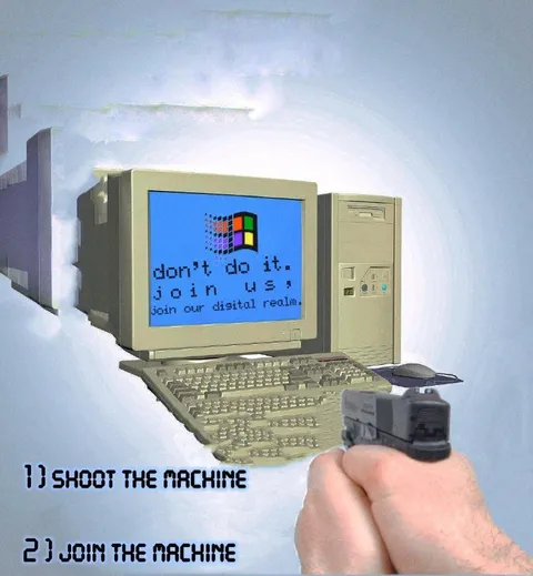 Shoot or Join the Machine