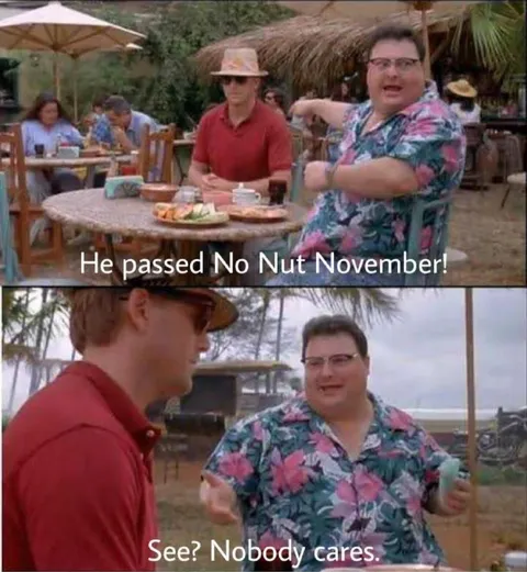 No Nut November Nobody Cares
