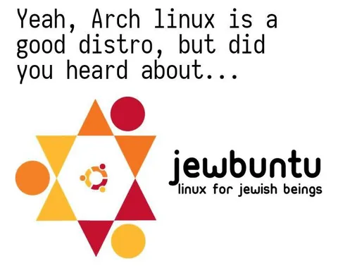 Jewbuntu Linux Distro Joke