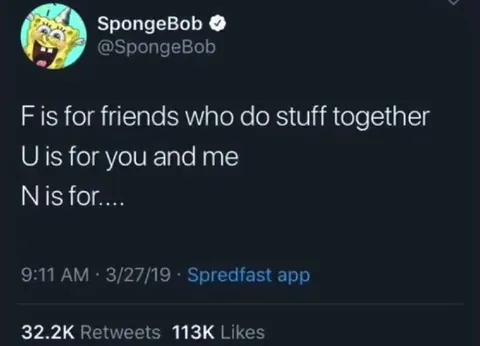 F Is for Friends Meme