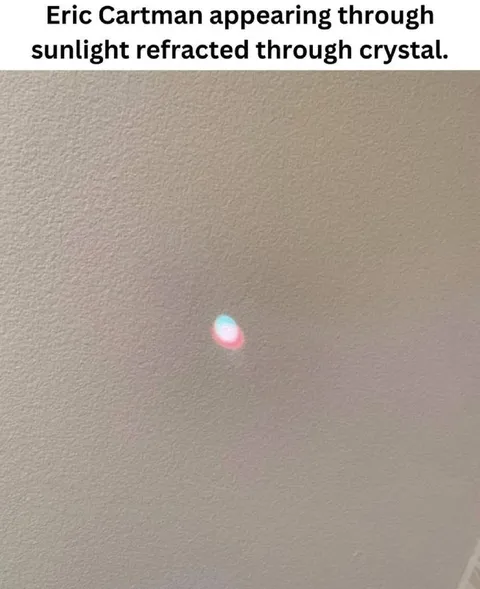 Cartman Appears Through Crystal Light