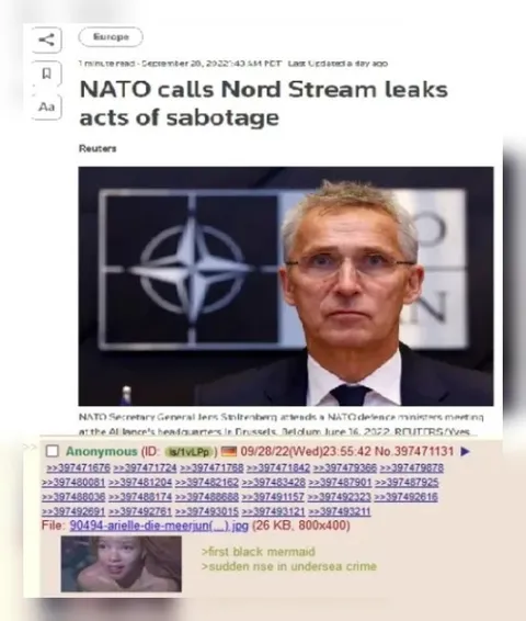 NATO Blames Nord Stream Sabotage