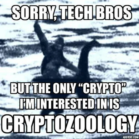 Cryptozooology Is the Only Crypto