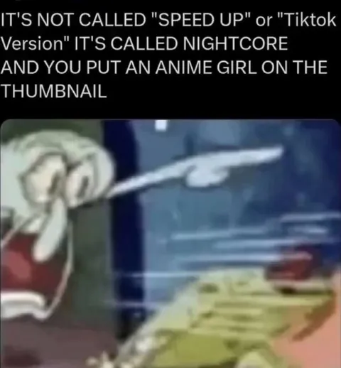 Nightcore With Anime Thumbnail