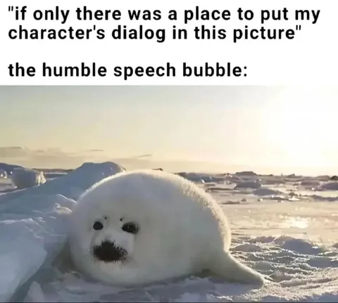 Humble Speech Bubble Seal