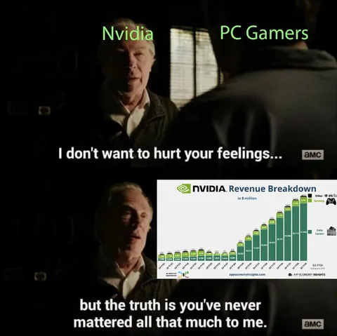 Nvidia Rejects PC Gamers