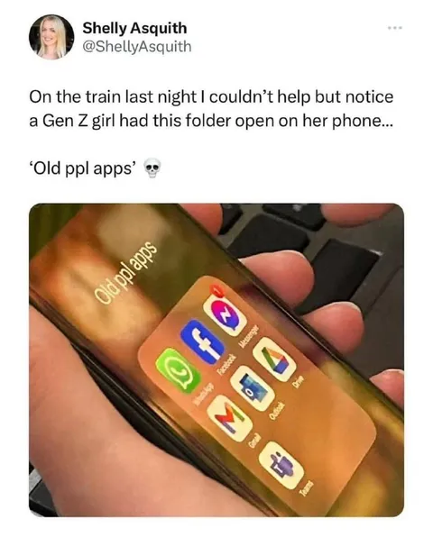 Old People Apps Folder