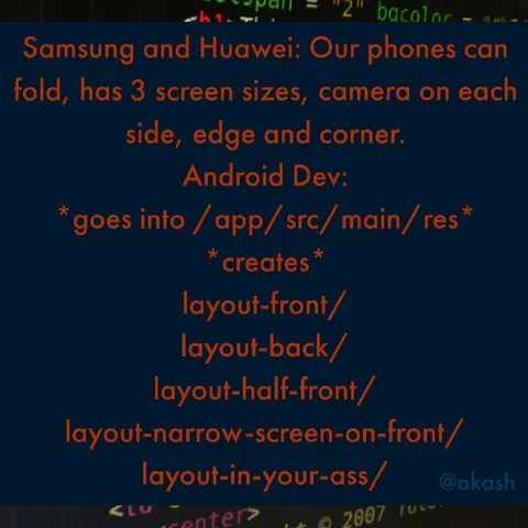 Android Dev Handles Foldable Phones