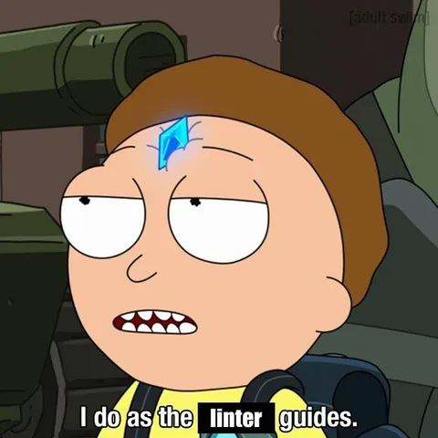 I Do as the Linter Guides