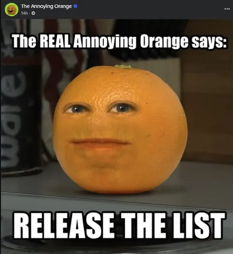 The Real Annoying Orange Says