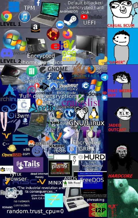 Linux User Levels