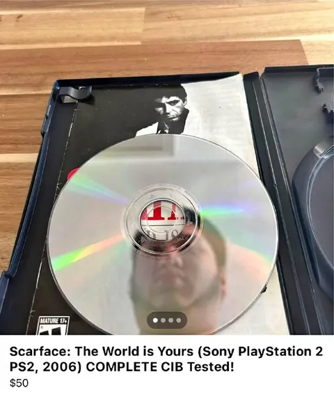 Scarface Disc Reflection Listing