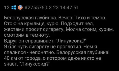 Линуксоид в белорусской глубинке
