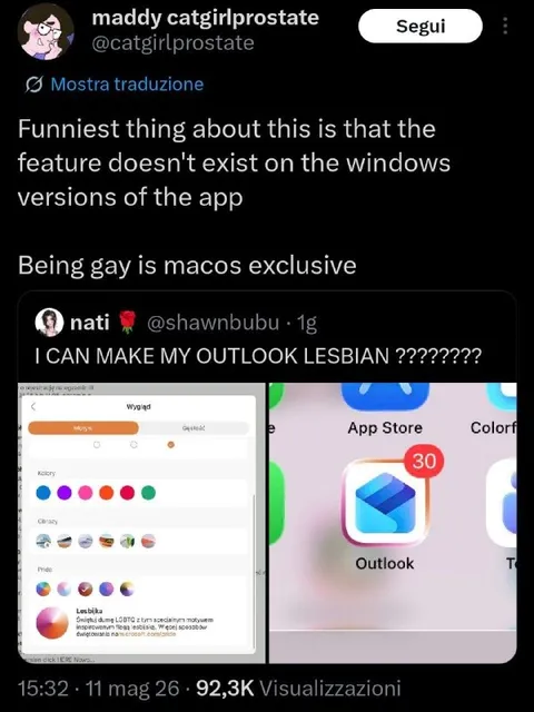 Being Gay Is macOS Exclusive