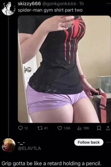 Spider-Man Gym Shirt Grip
