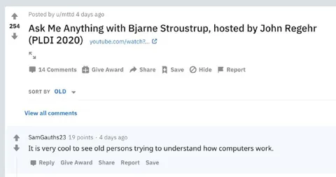 Old Persons Understanding Computers