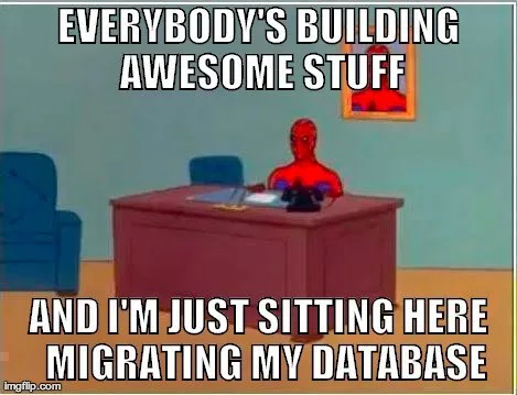 Migrating My Database