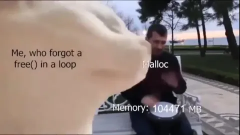Forgot to free memory