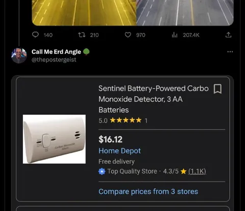 Carbon Monoxide Detector Listing