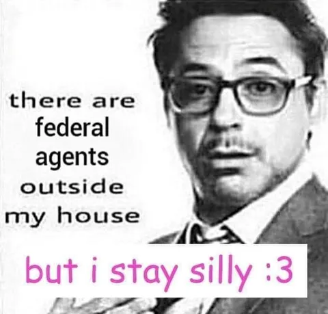 Federal Agents Outside My House