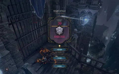 Critical Sleight of Hand Failure