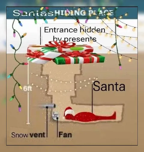Santa's Hidden Entrance