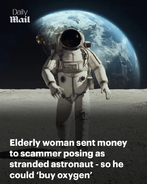Elderly Woman Funds Stranded Astronaut
