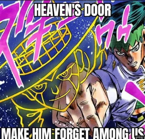 Heaven's Door Makes Him Forget Among Us