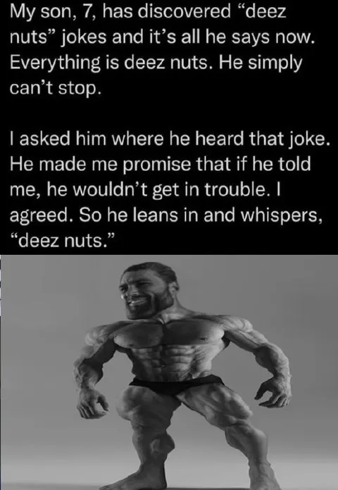 Deez Nuts Dad Joke