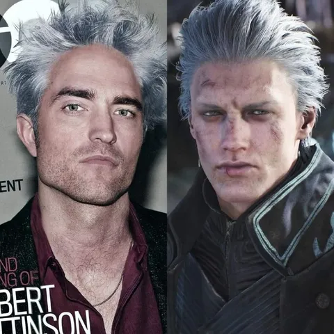 Robert Pattinson Video Game Transformation