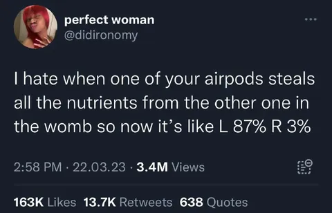 AirPods Twin Nutrient Imbalance