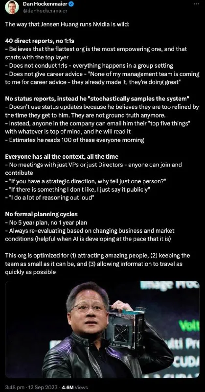 How Jensen Huang Runs Nvidia