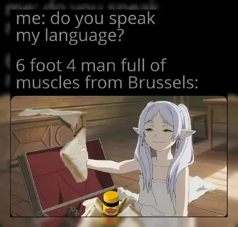 Belgian Man Speaks Her Language