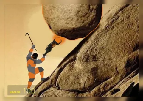 Rock Climbing With Full Health