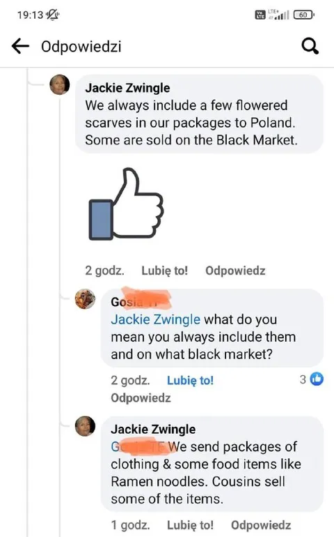 Packages to the Black Market