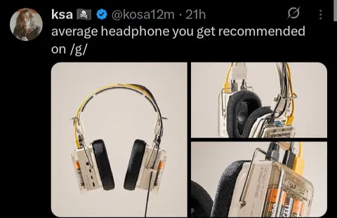 Average Headphone Recommended on /g/