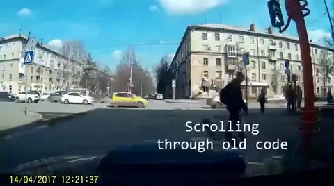Scrolling Through Old Code