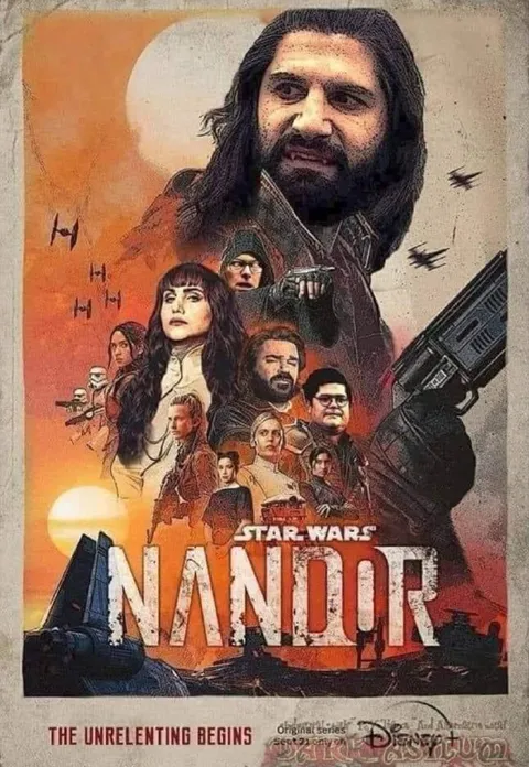 Star Wars Andor Poster Parody