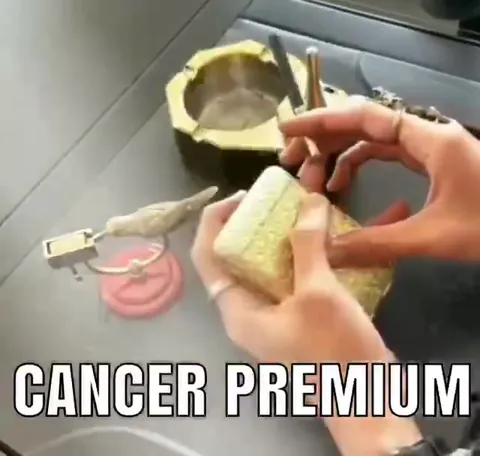 Cancer Premium Luxury Smoking Setup