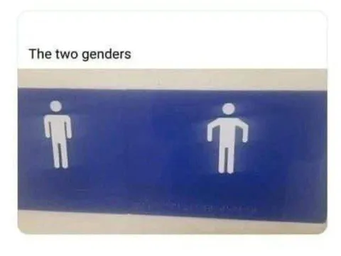 The Two Genders Sign