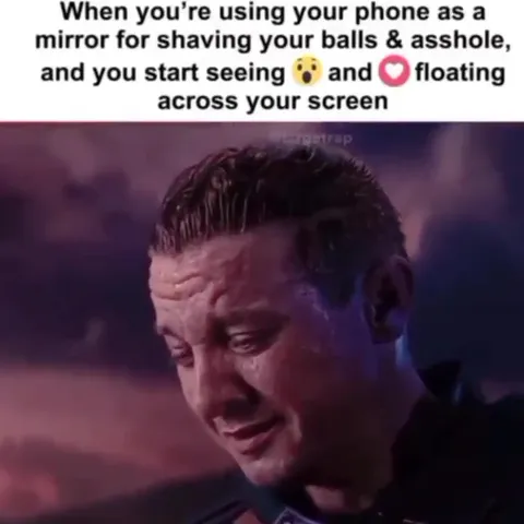 Phone Mirror Goes Horribly Wrong