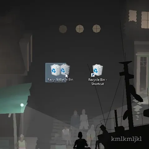Deleting the Recycle Bin Shortcut