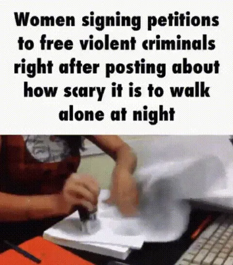 Women Signing Criminal Petitions