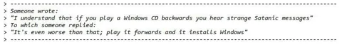 Windows CD Installs Windows