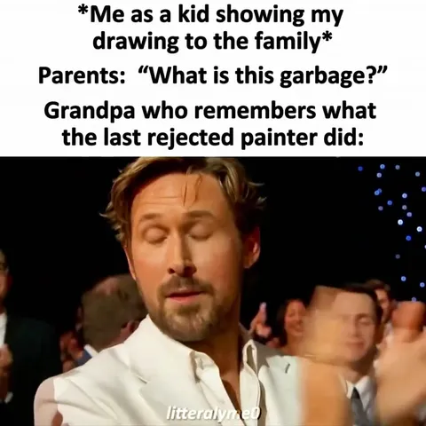 Grandpa Remembers the Rejected Painter