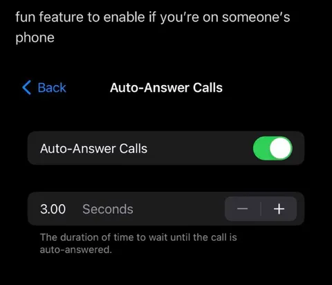 Auto-Answer Calls in Three Seconds
