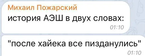 История АЭШ в двух словах