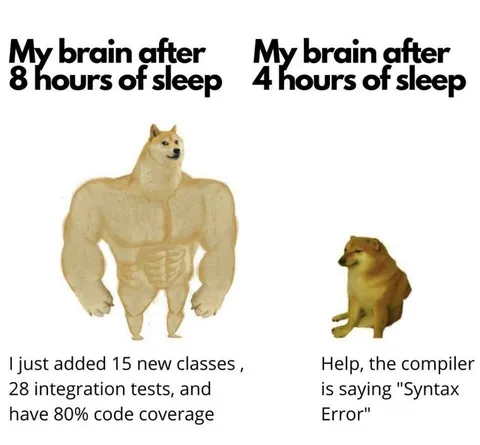 Eight Hours Versus Four Hours of Sleep