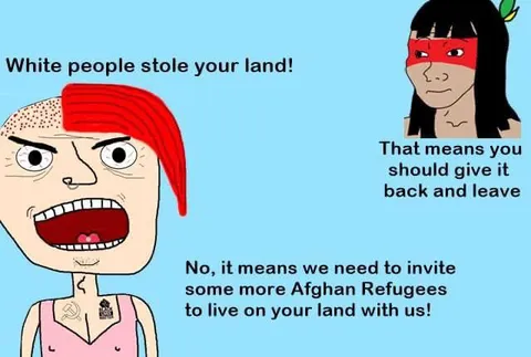 White People Stole Your Land