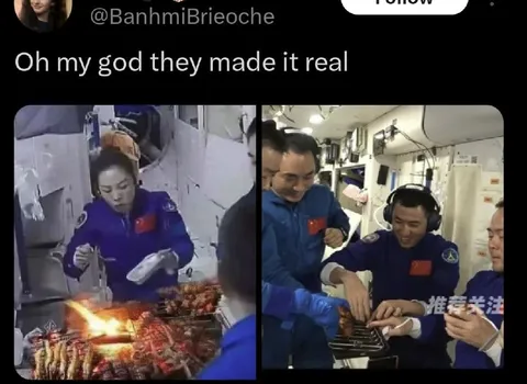 They Made Space Barbecue Real